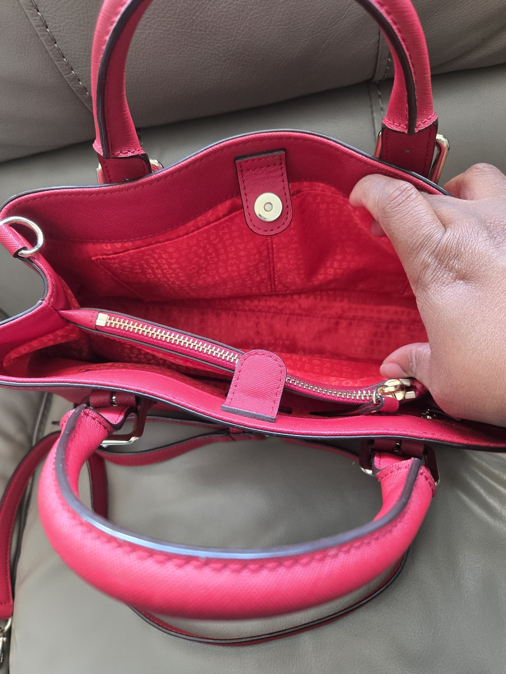 Kate Spade New York Cove Street Provence Satchel - Pillbox Red NWT - Picture 8 of 12
